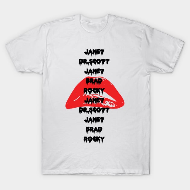 Rocky Horror Picture Show T-Shirt by Sketch_Freelance_Graphic_Design